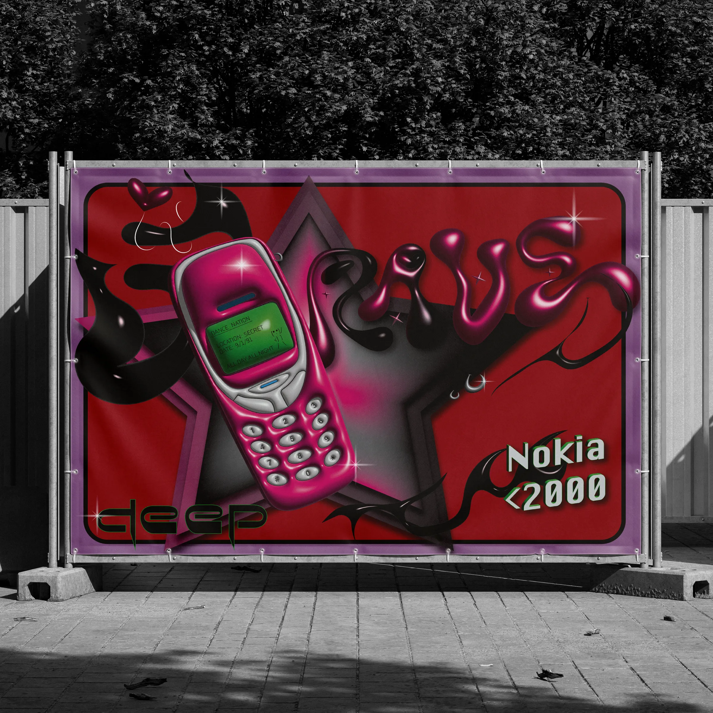 Nokia - Digital art.